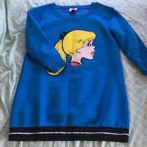 🌟 Betty and Veronica Sweatshirt Dress 🌟